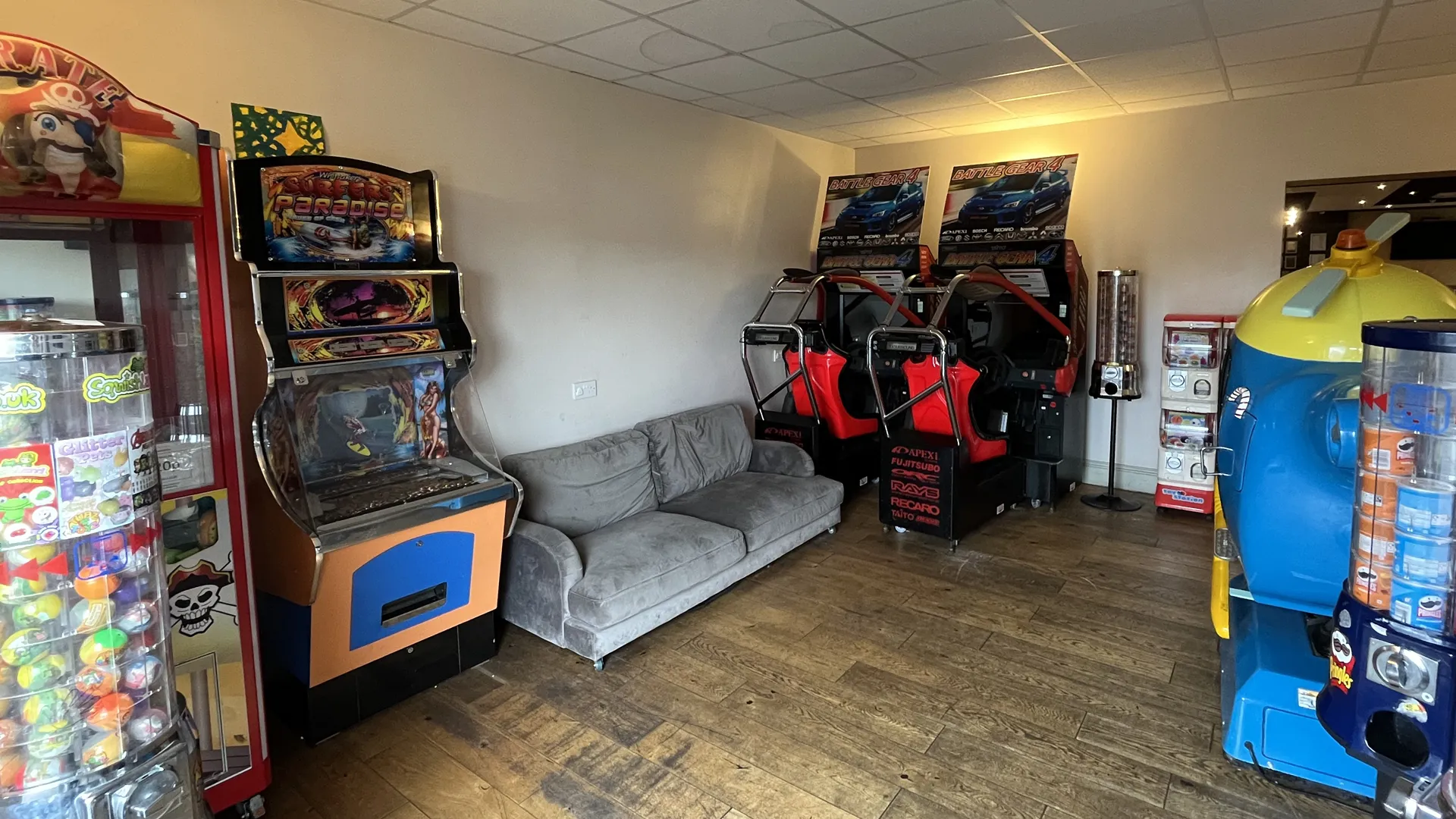 Onsite games room