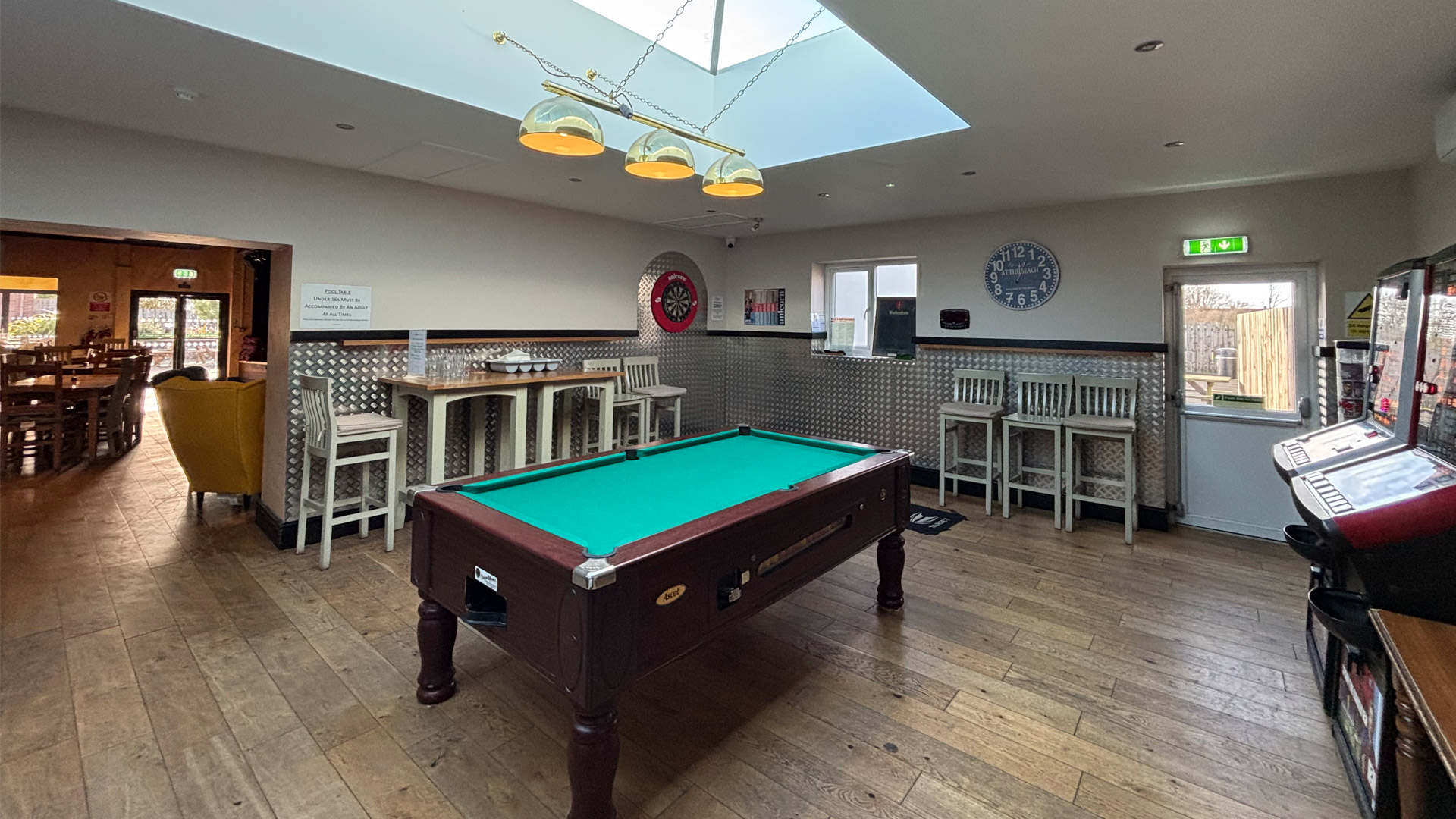 Onsite games room